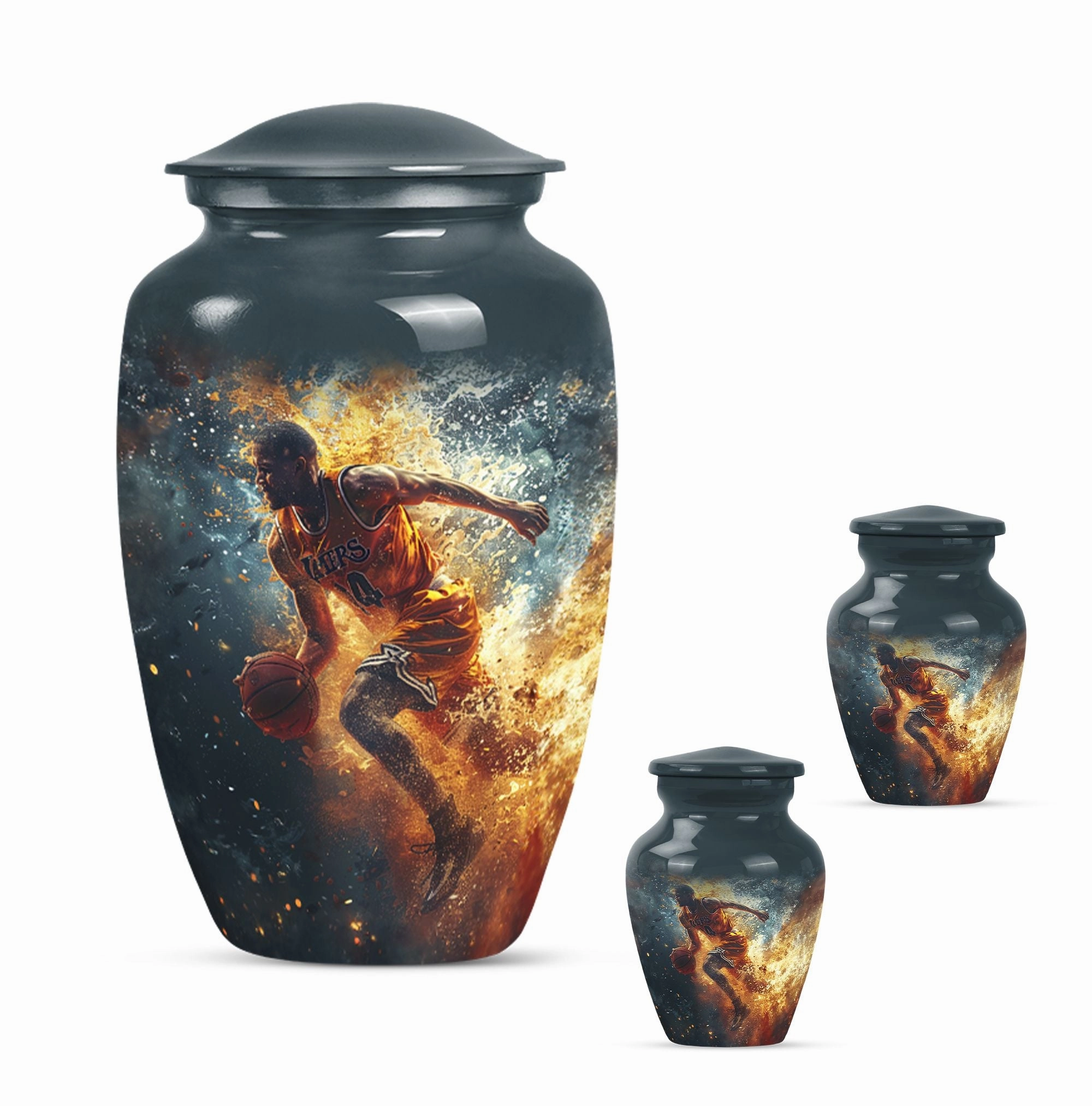 Butterfly Tribute Basketball Cremation Cherishing Departed Souls