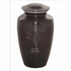 Custom Engraved Dove Sports Urn