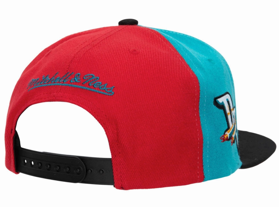 Detroit Pistons NBA On The Block Mitchell & Ness Snapback Hat