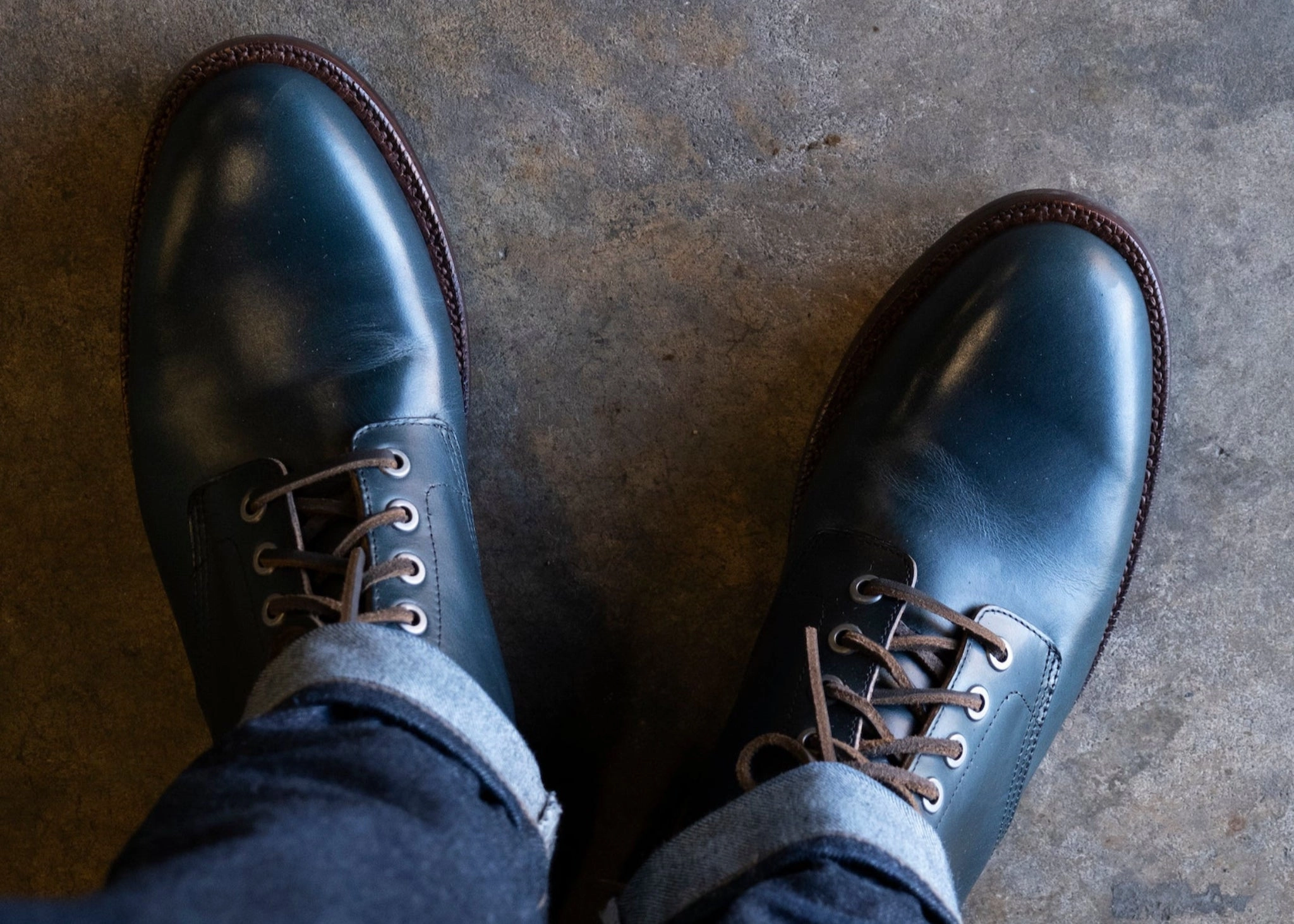 Diesel Boot Navy Chromexcel