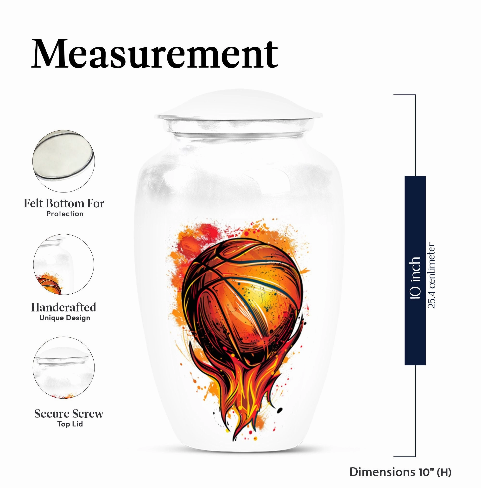Forever Basketball Tribute: A Unique Memorial Urn collection