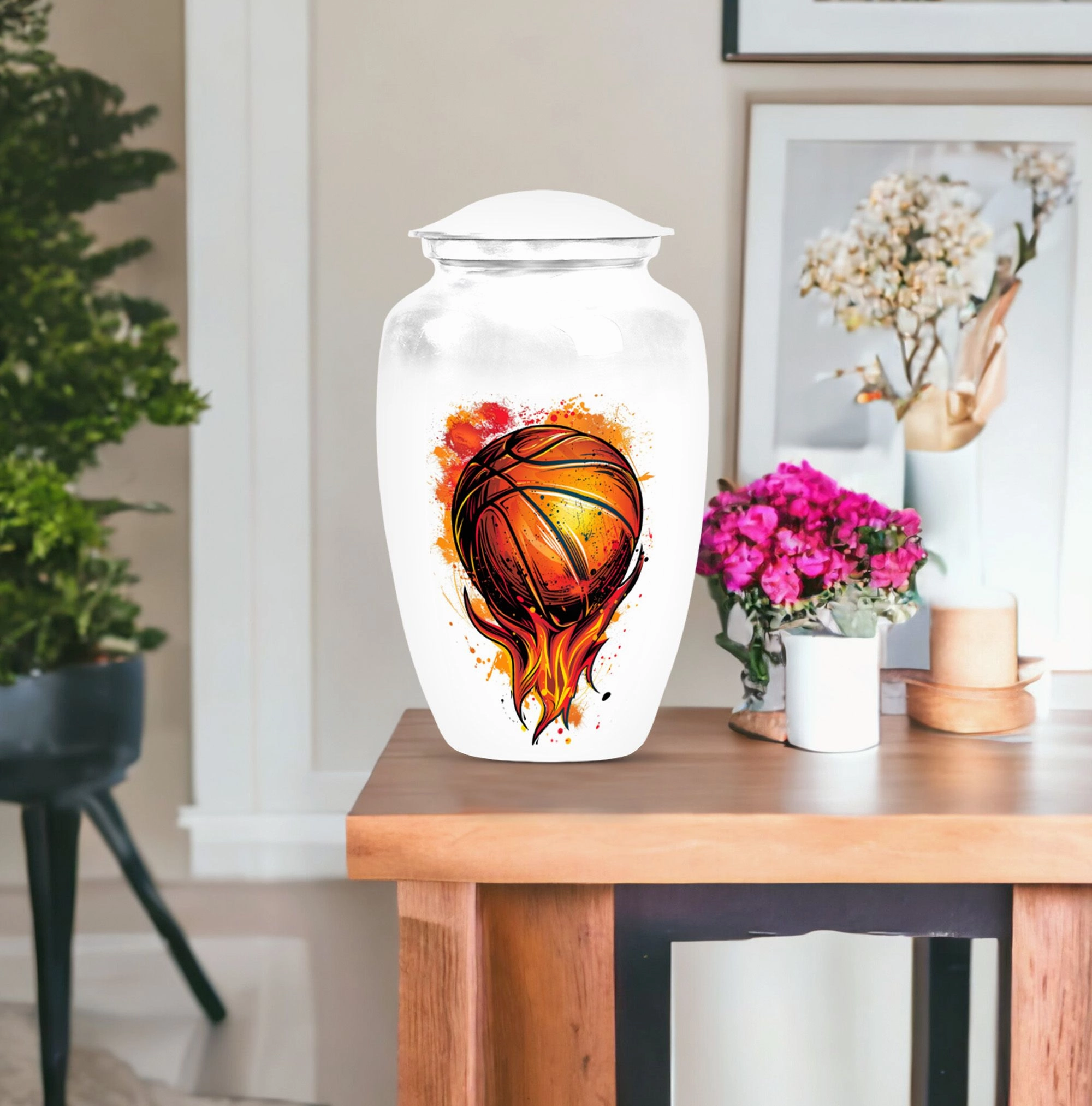 Forever Basketball Tribute: A Unique Memorial Urn collection
