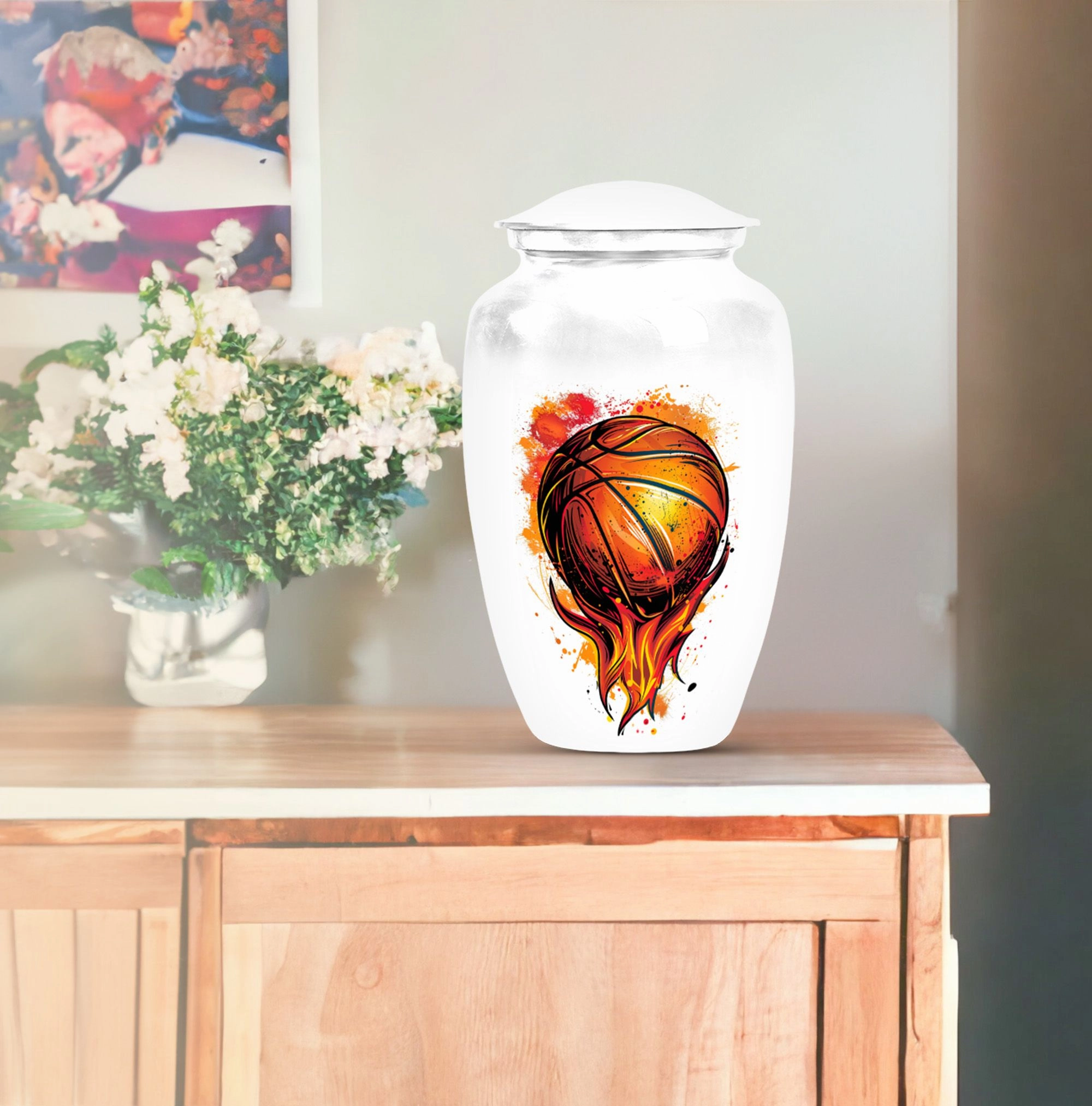 Forever Basketball Tribute: A Unique Memorial Urn collection