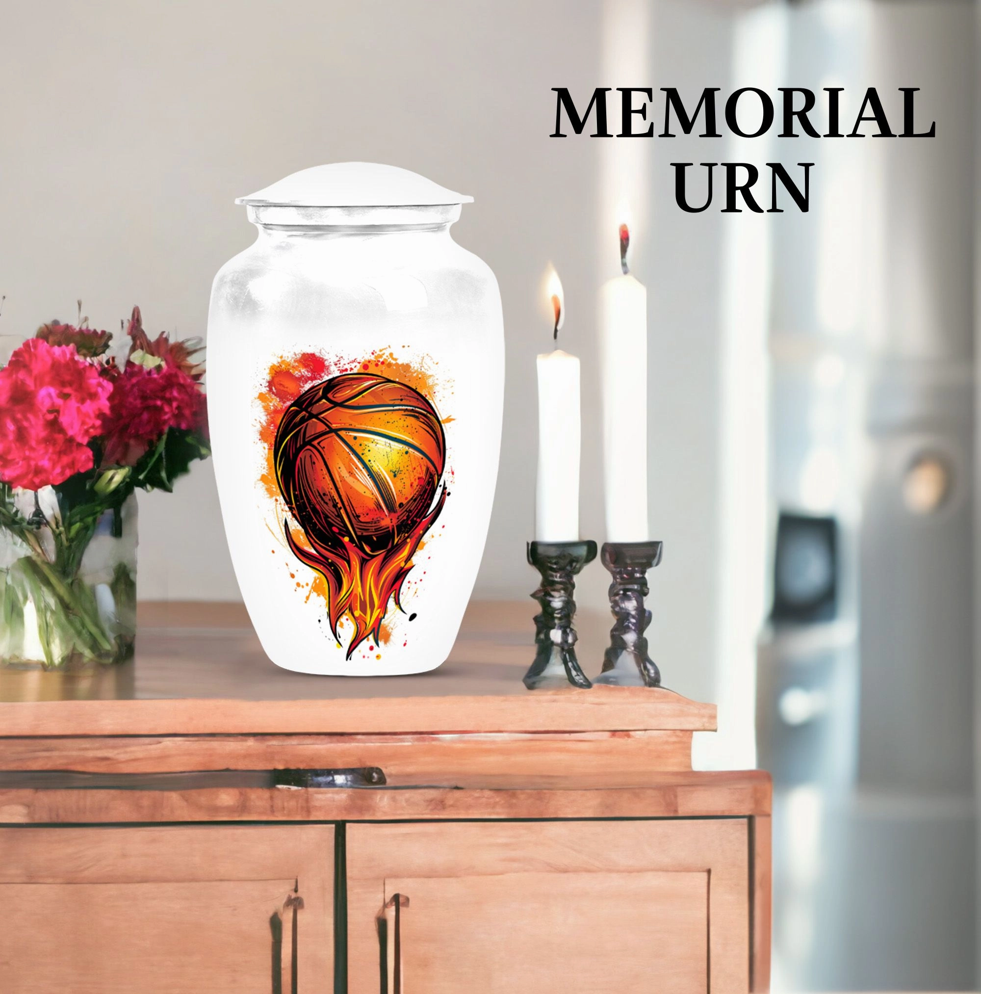 Forever Basketball Tribute: A Unique Memorial Urn collection