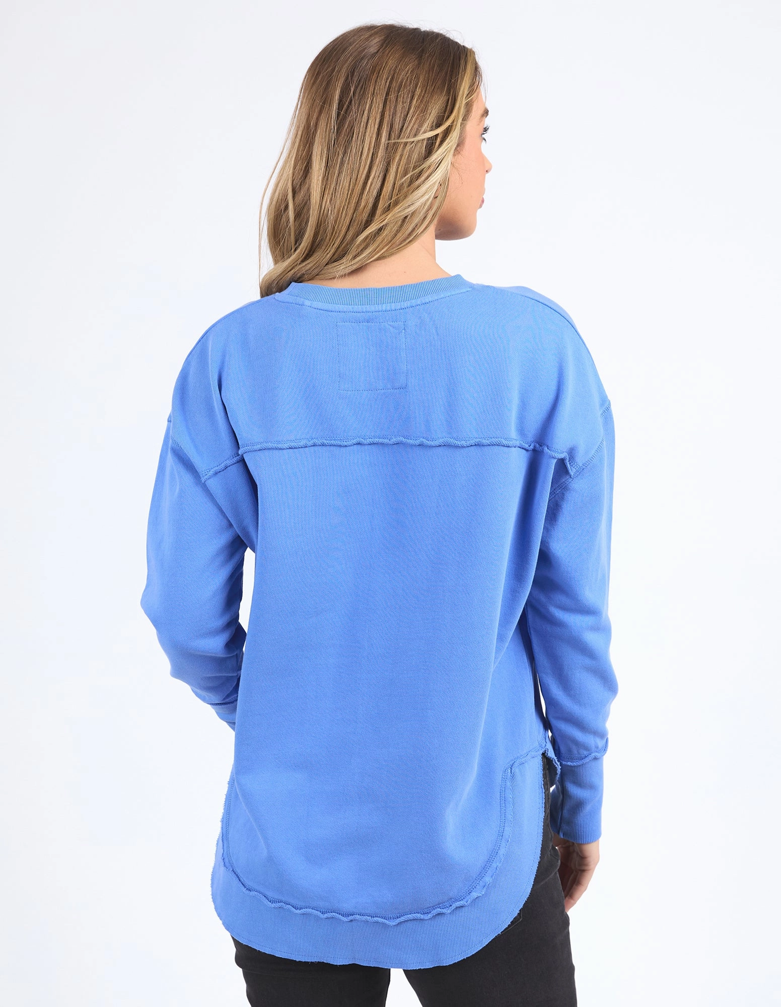 Foxwood Simplified Crew Cobalt