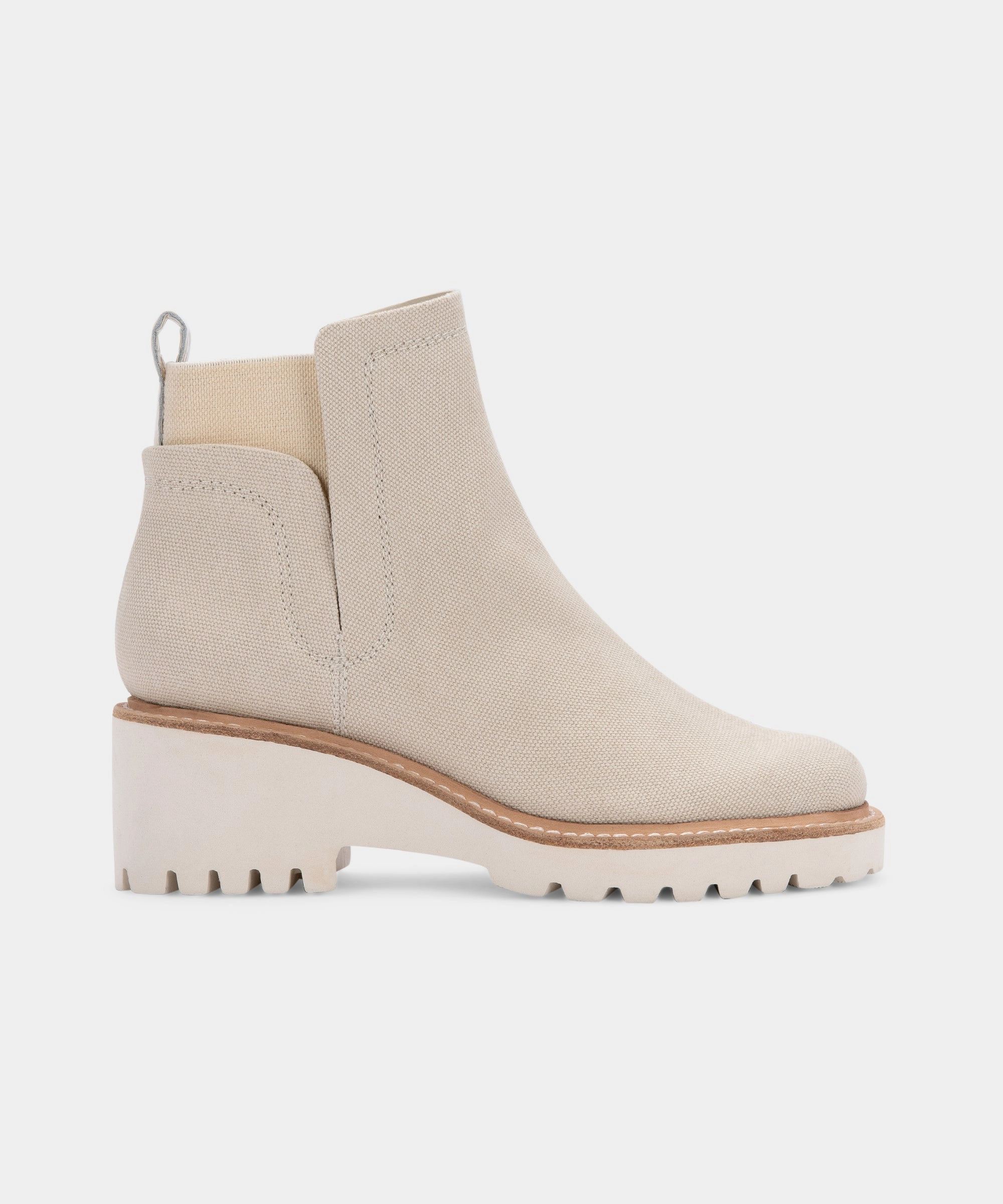 HUEY BOOTIES SANDSTONE CANVAS - re:vita