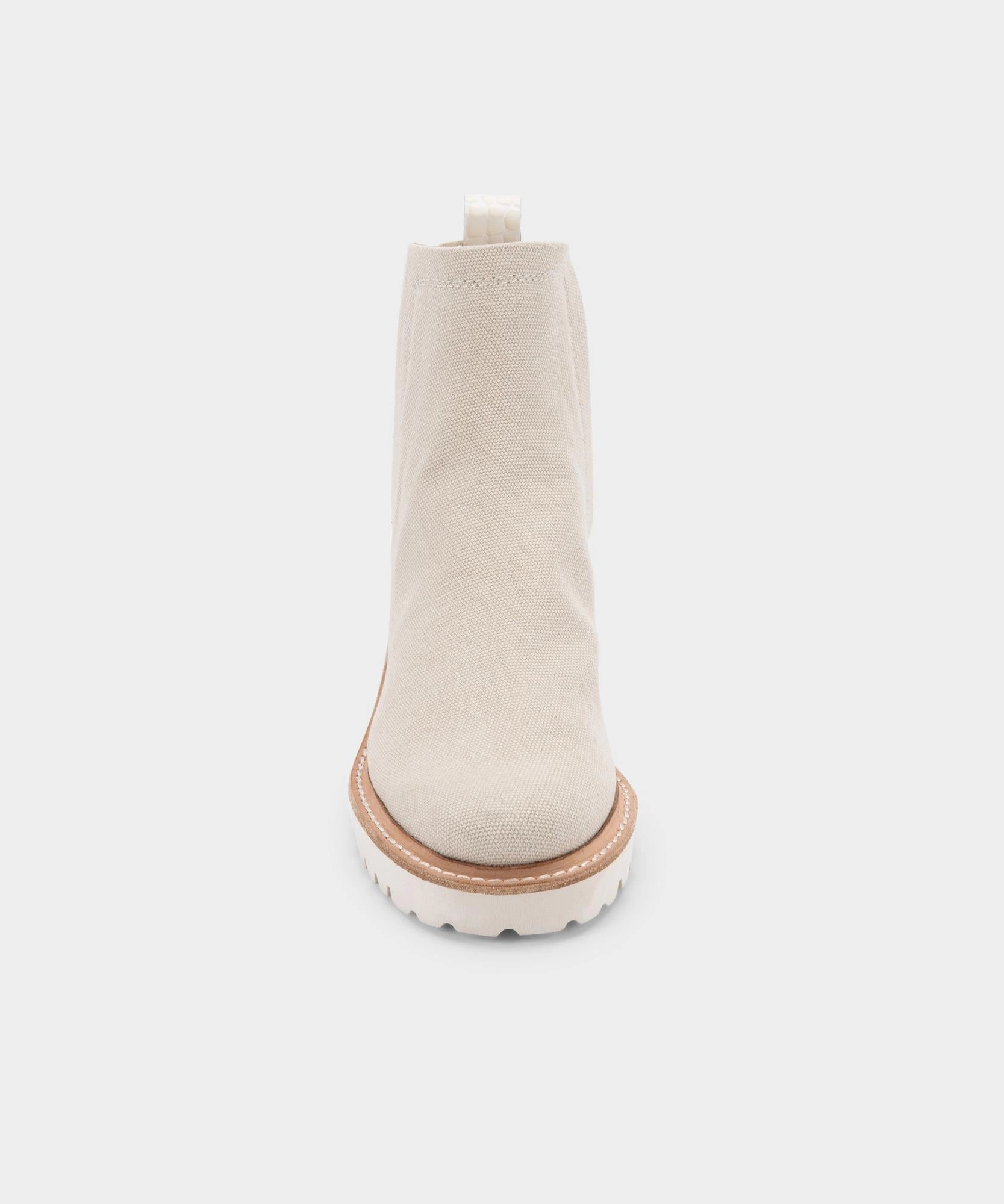 HUEY BOOTIES SANDSTONE CANVAS - re:vita