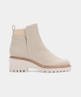HUEY BOOTIES SANDSTONE CANVAS - re:vita