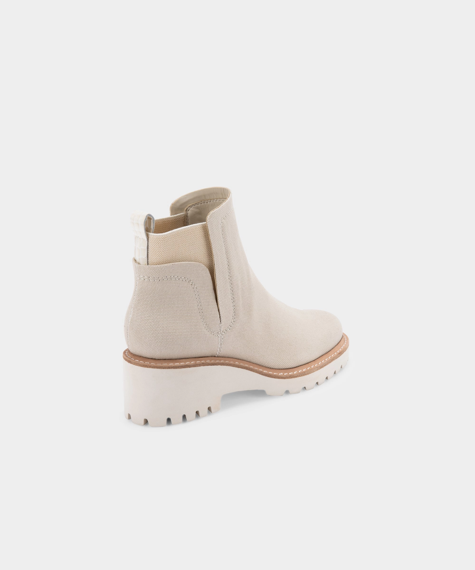 HUEY BOOTIES SANDSTONE CANVAS - re:vita