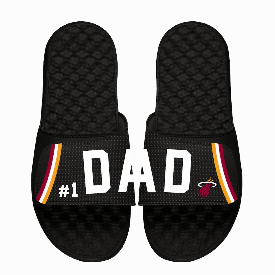 Islide Miami HEAT #1 Dad Sandals