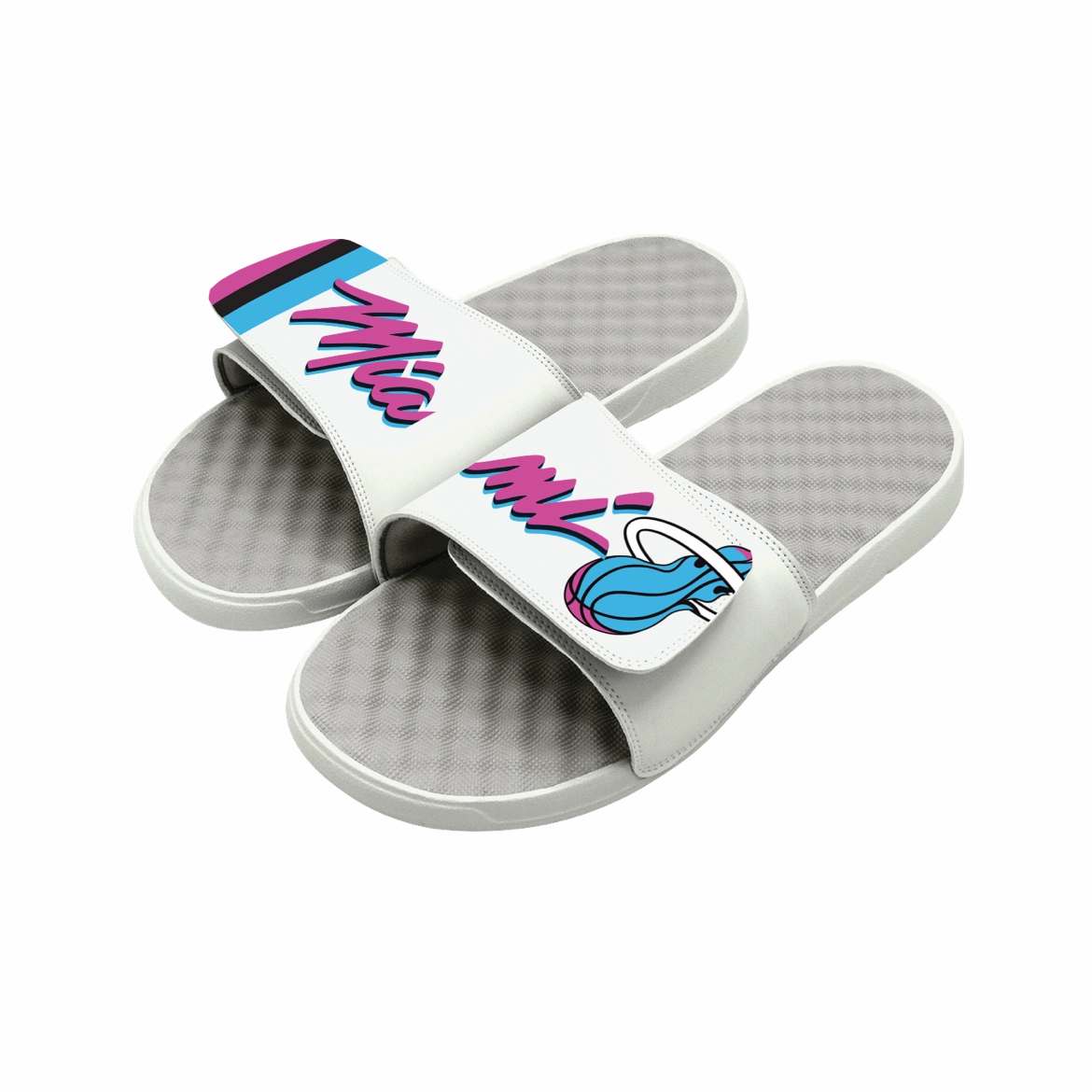 Islide Miami HEAT Original Vice Split Wordmark Sandals