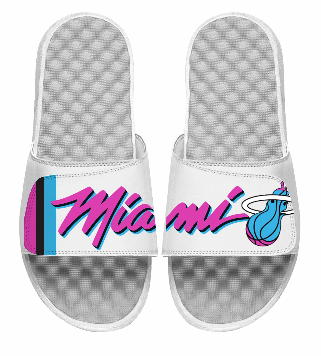 Islide Miami HEAT Original Vice Split Wordmark Sandals