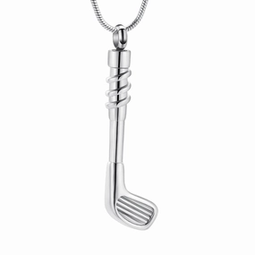 J-1701 - Golf Club - Pendant with Chain
