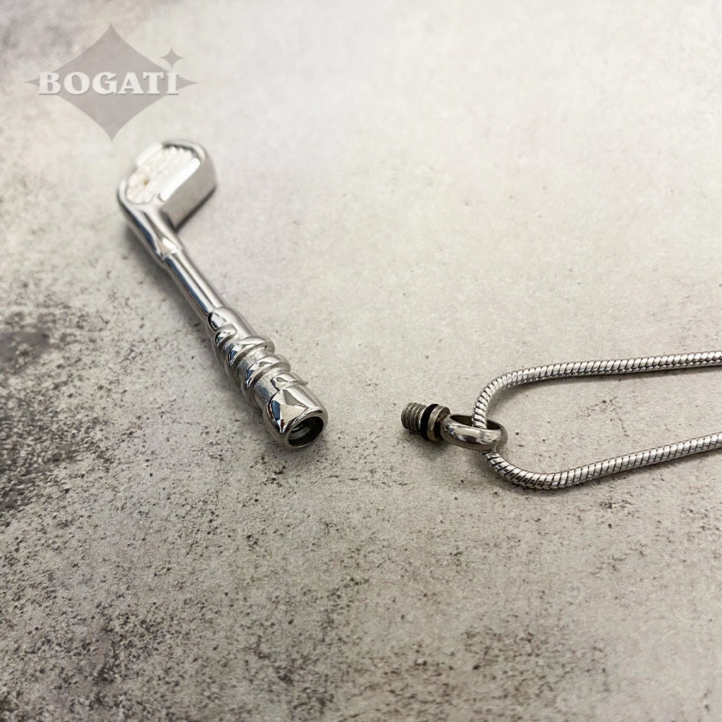 J-1701 - Golf Club - Pendant with Chain
