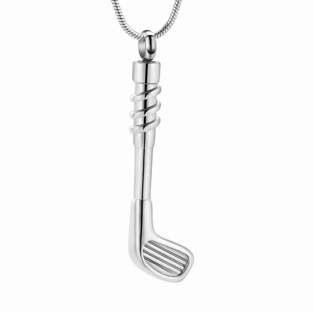 J-1701 - Golf Club - Pendant with Chain