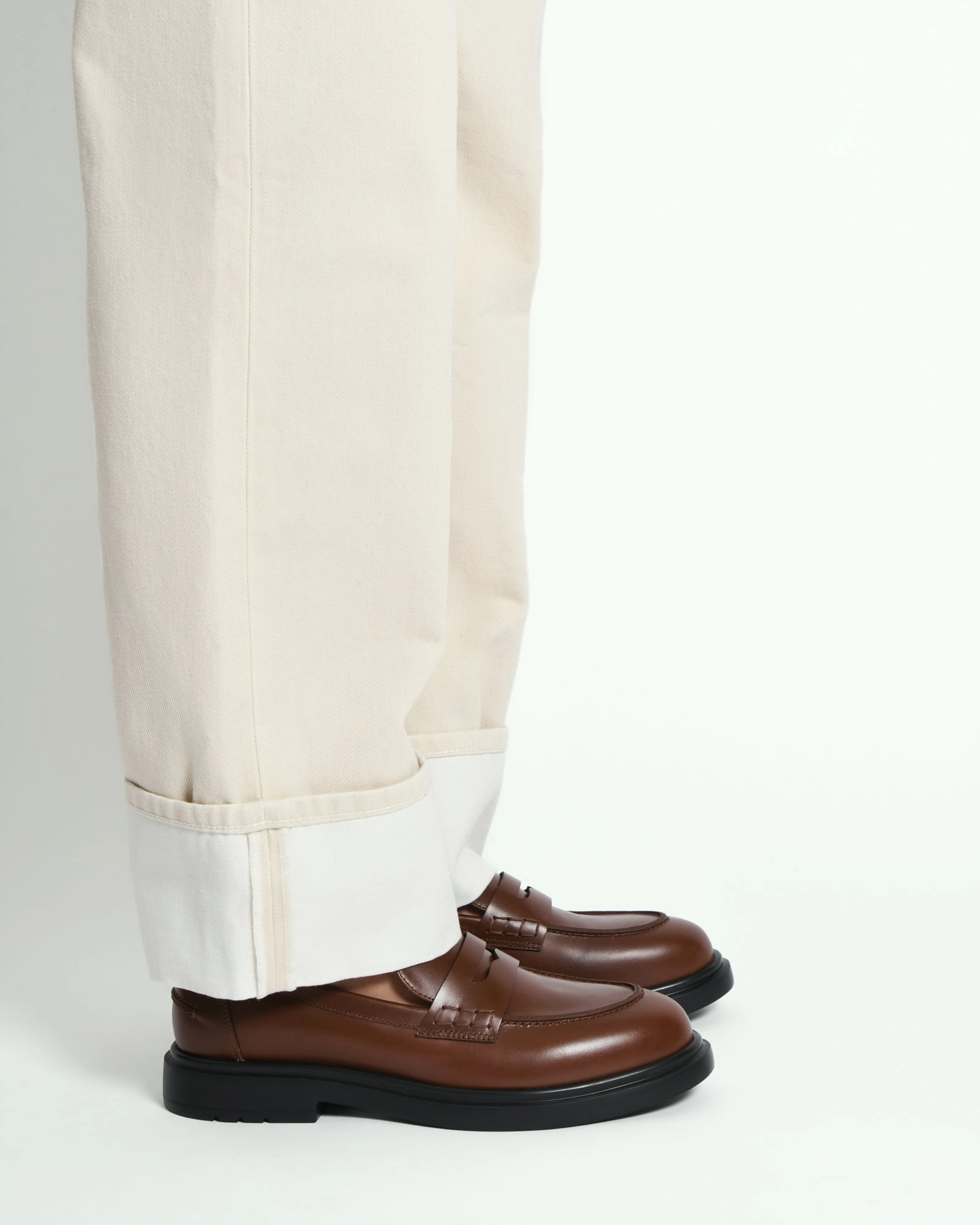 JARVIS LOAFERS CHESTNUT LEATHER