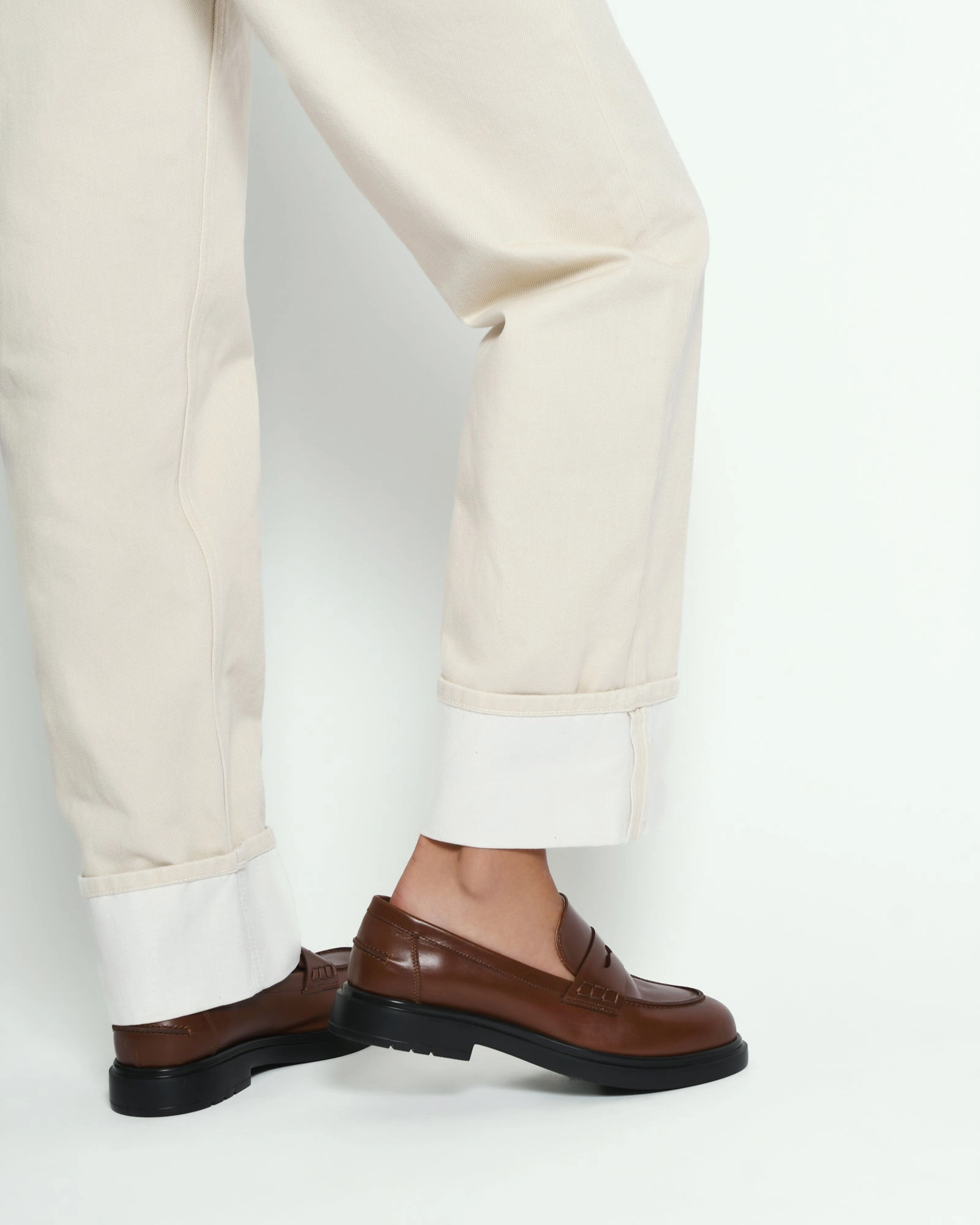 JARVIS LOAFERS CHESTNUT LEATHER