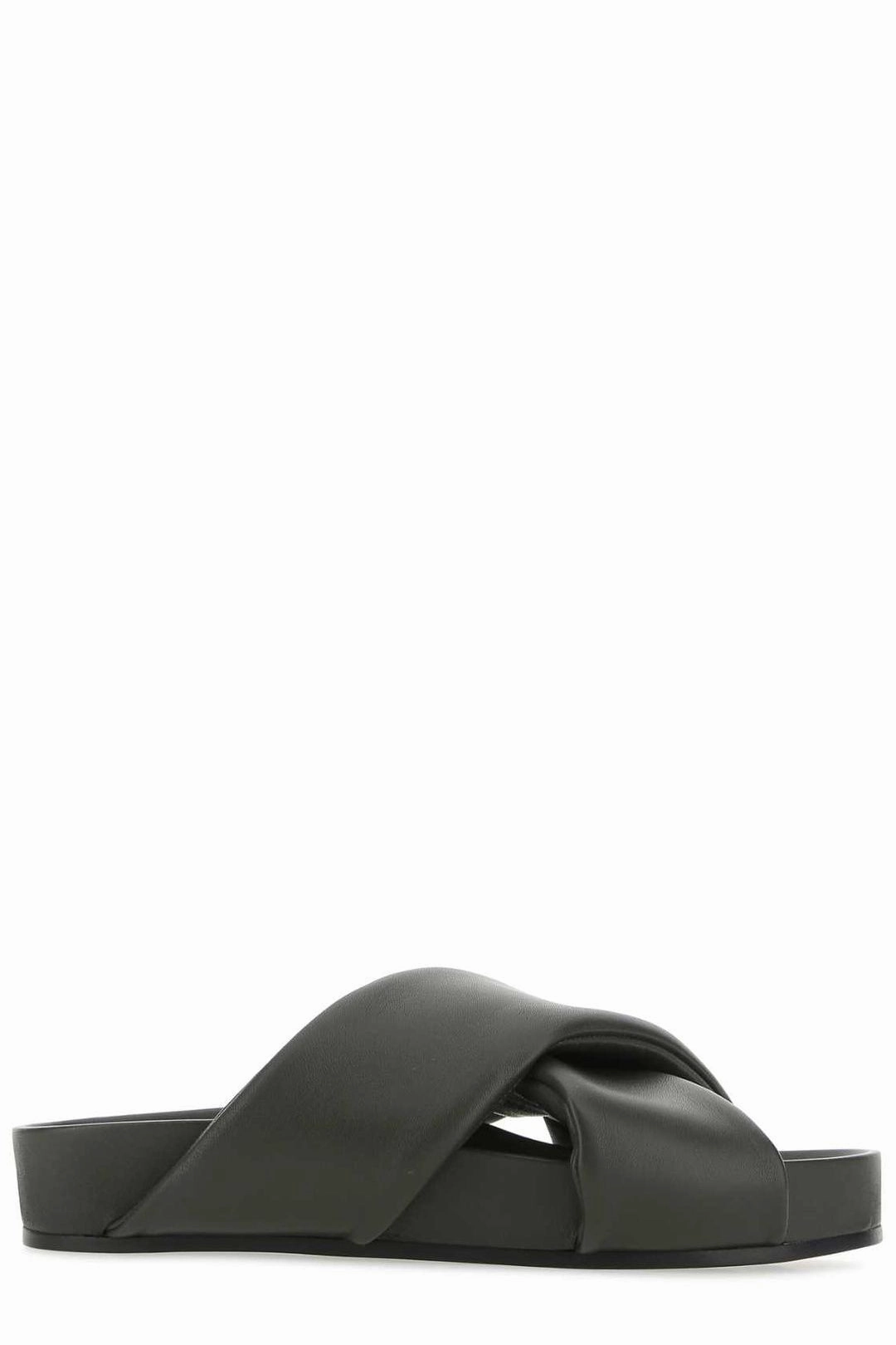 Jil Sander Cross-Strap Chunky Slides