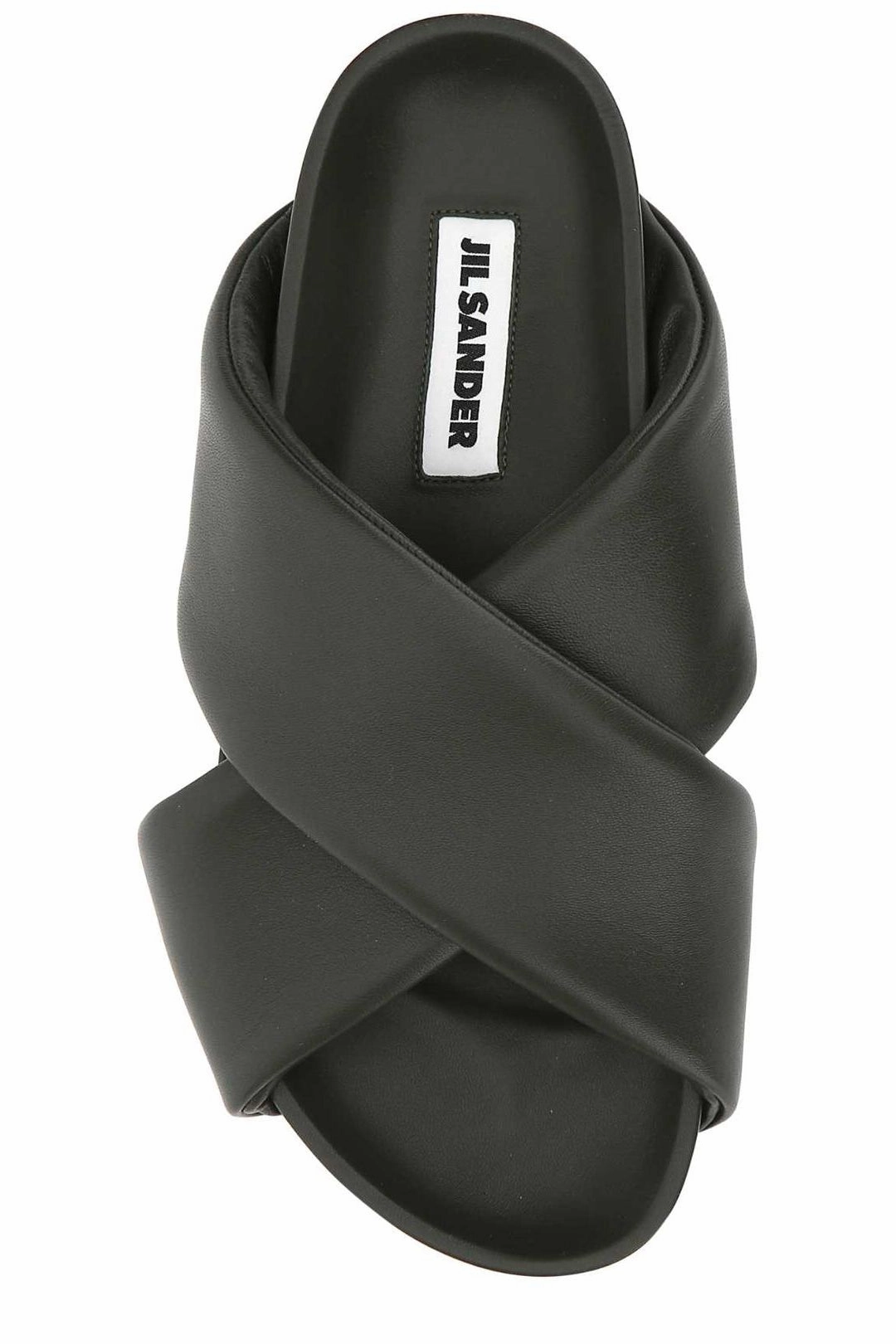 Jil Sander Cross-Strap Chunky Slides