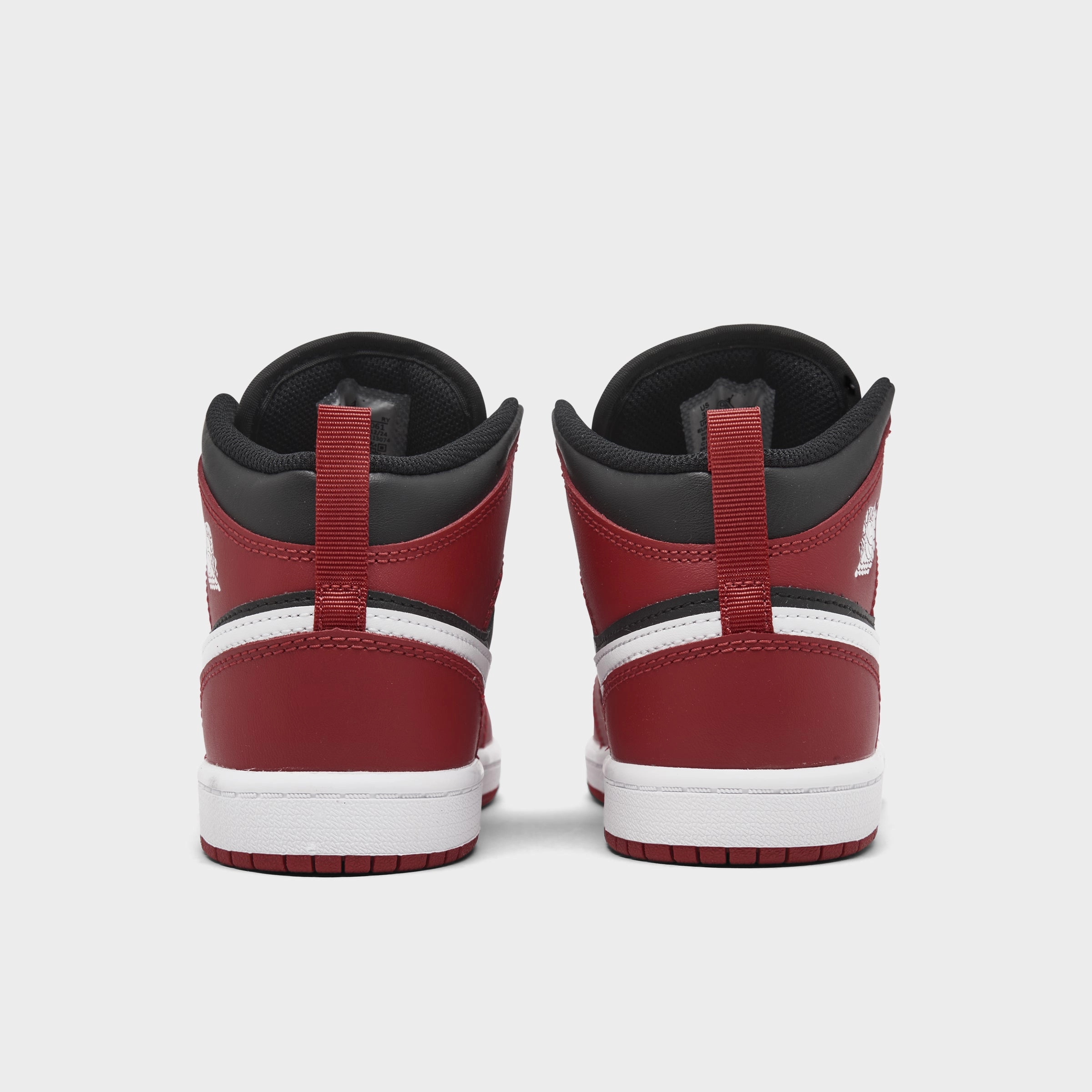 Jordan 1 Mid PS Black / White - Gym Red