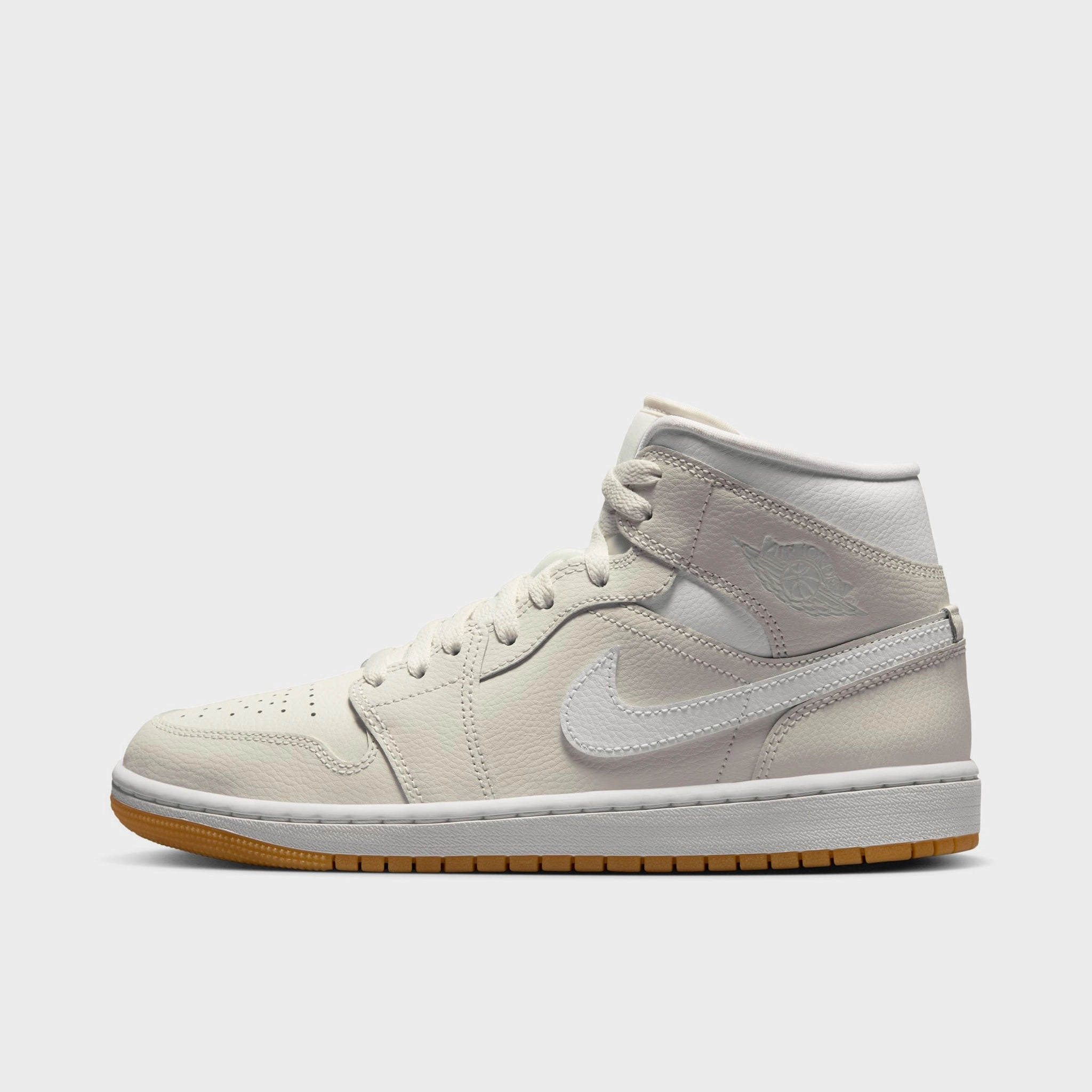 Jordan Women's 1 Mid Phantom / White - Gum