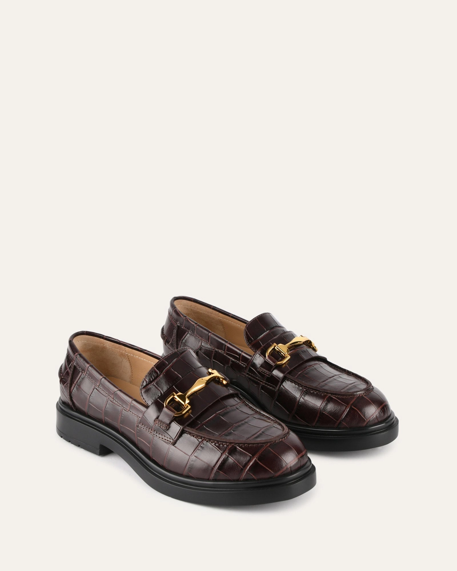 JULIO LOAFERS CHOCOLATE CROC