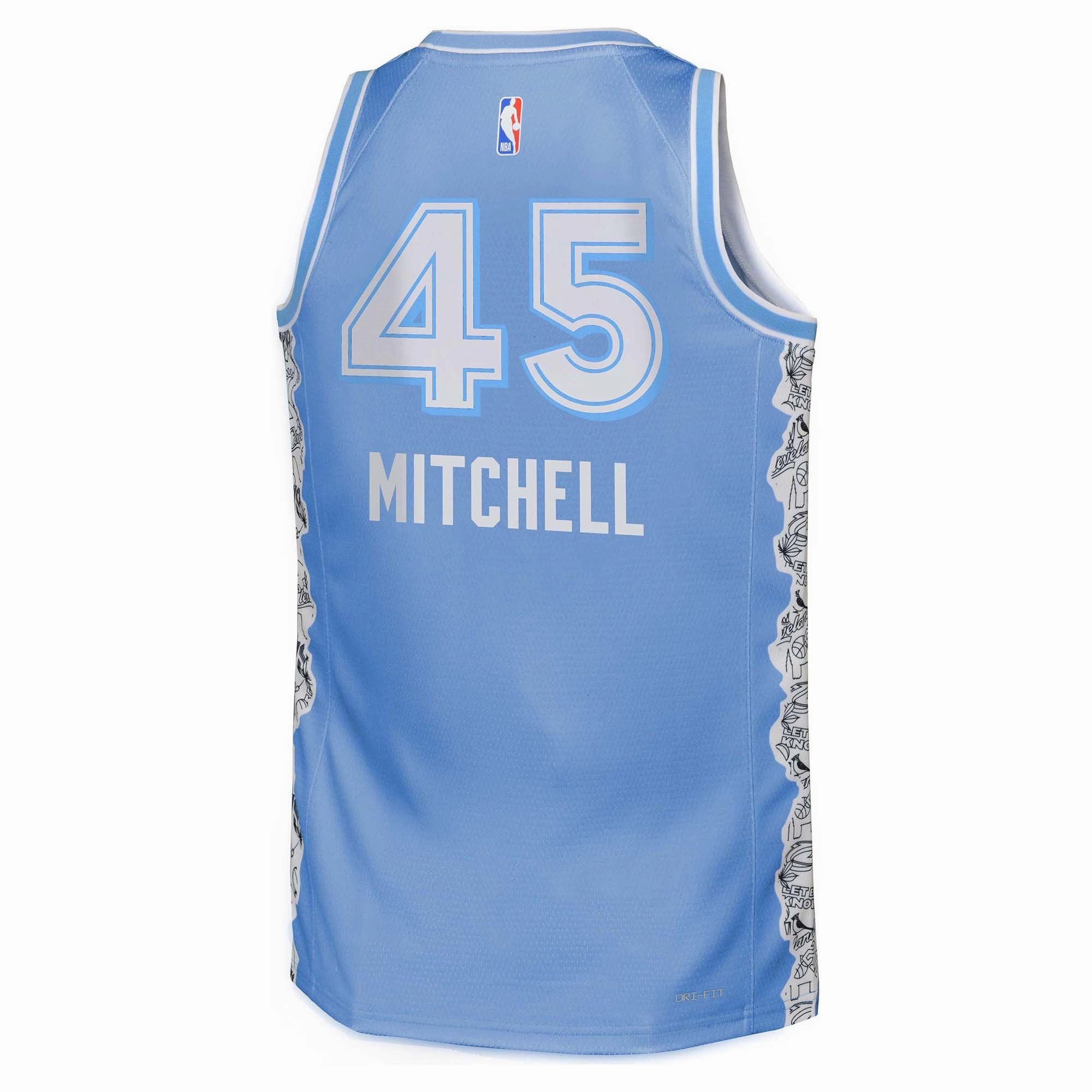Junior's NBA Cleveland Cavaliers Donovan Mitchell 2024/25 City Edition Swingman Jersey