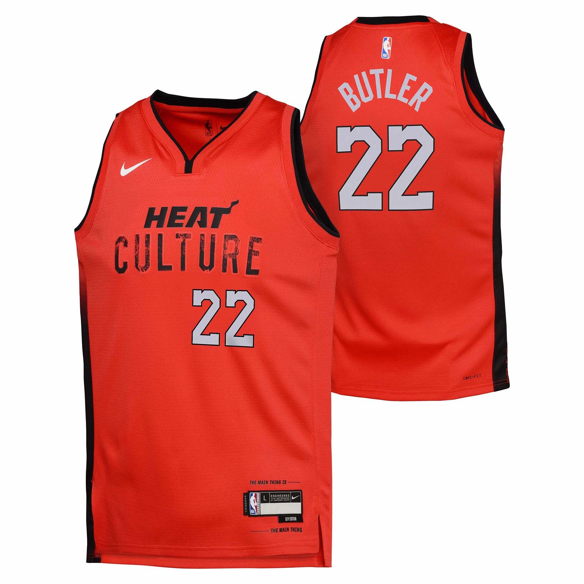 Junior's NBA Miami Heat Jimmy Butler 2024/25 City Edition Swingman Jersey