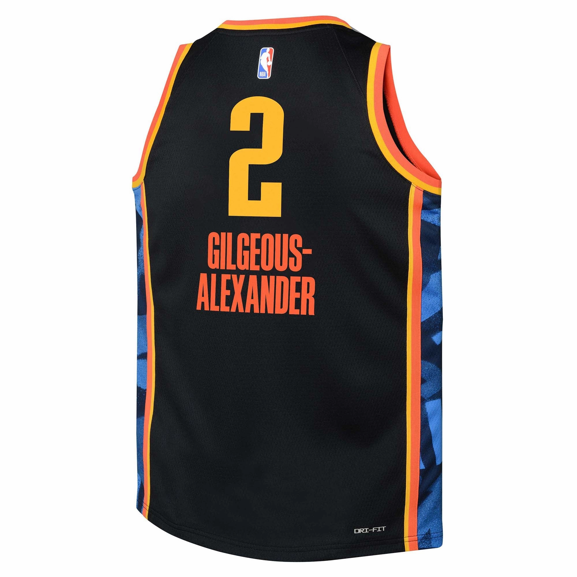 Junior's NBA Oklahoma City Thunder Shai Gilgeous-Alexander 2024/25 City Edition Swingman Jersey