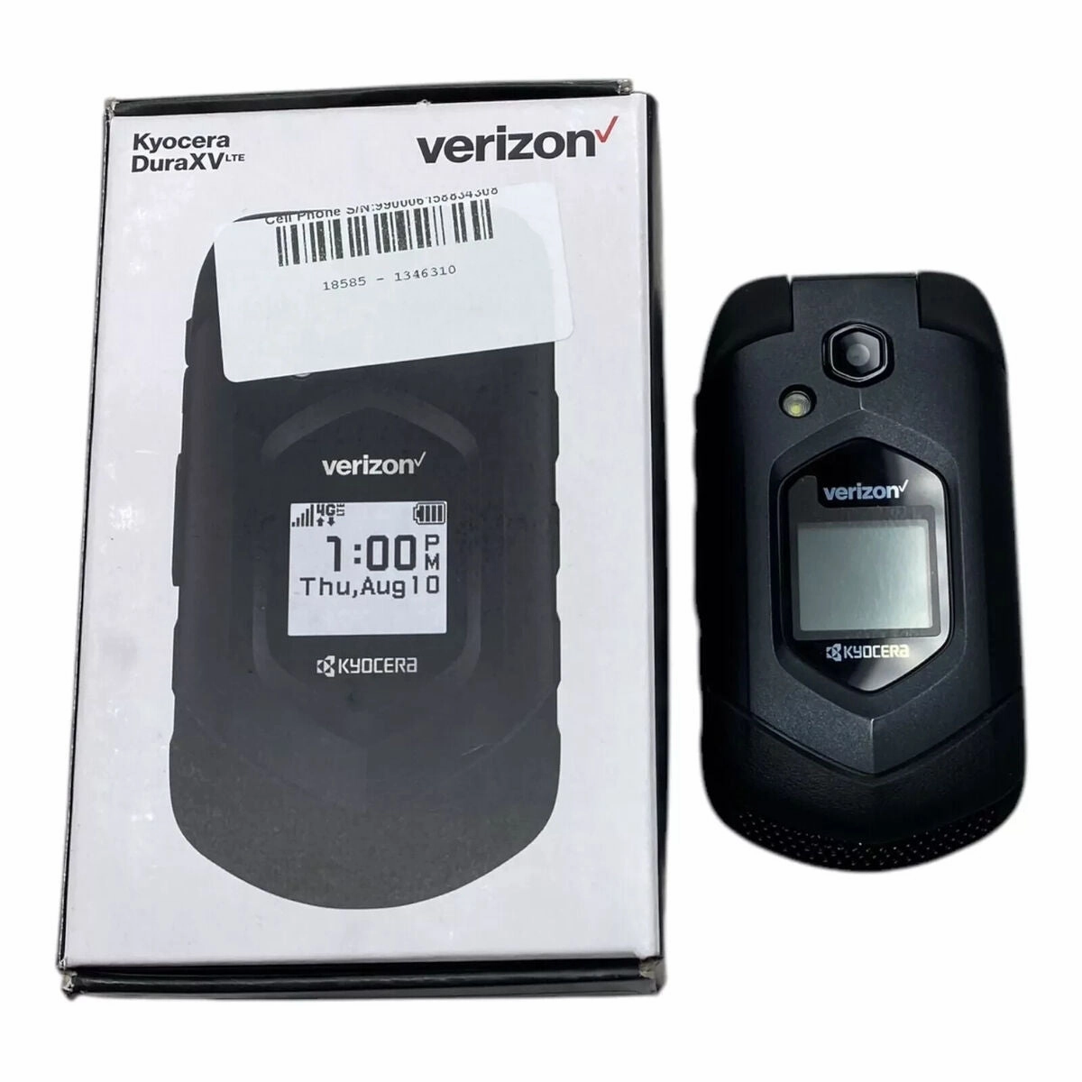 Kyocera DuraXV E4610 LTE Verizon Unlocked Flip Cell-Phone