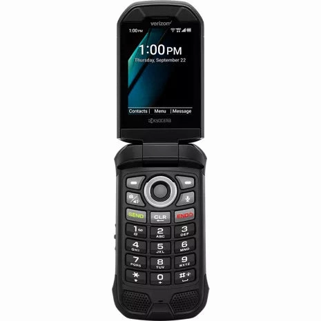 Kyocera DuraXV Extreme No Camera - 16 GB - Black - Verizon Unlocked -CDMA