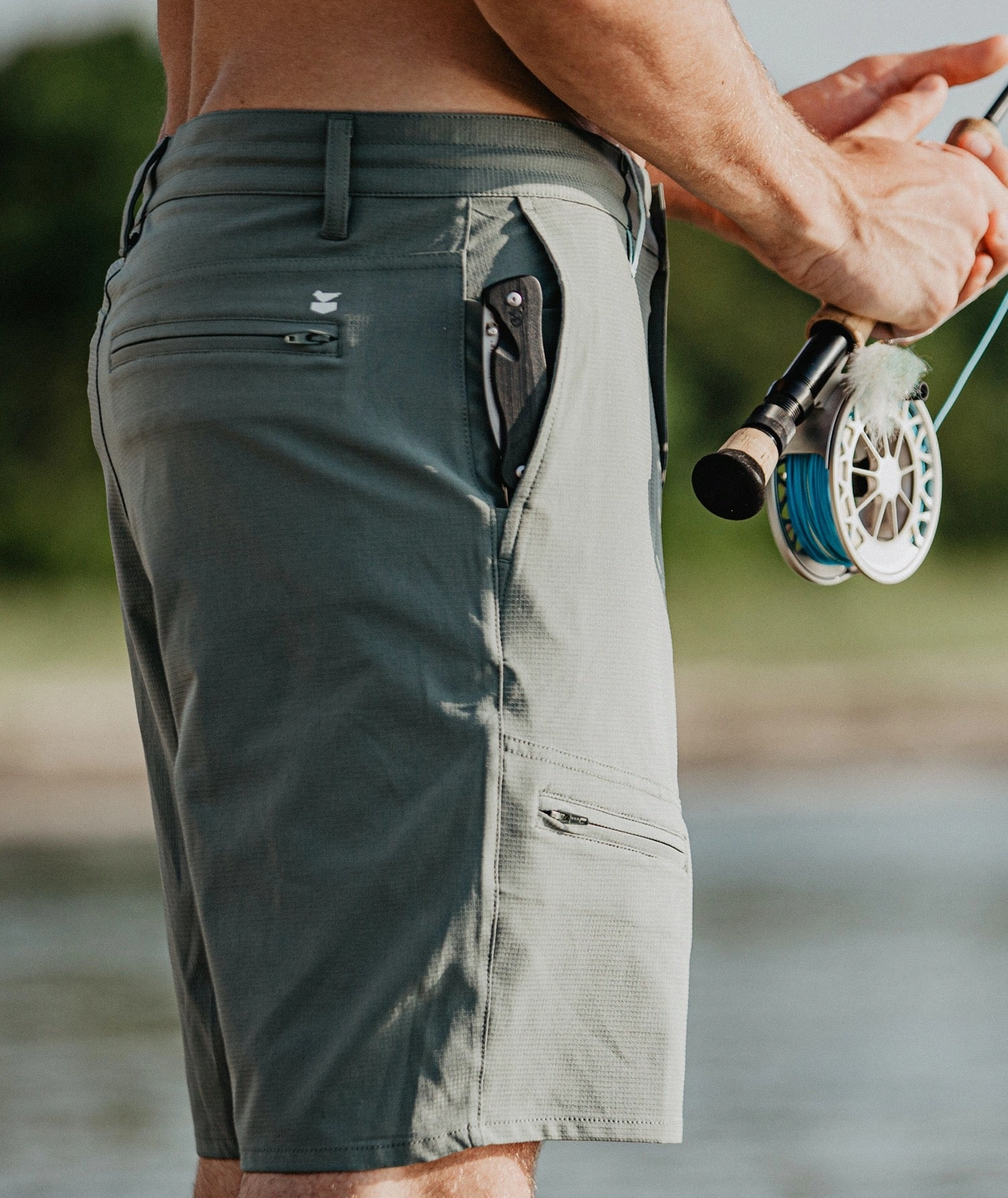LH Mordecai Utility Short - Sage