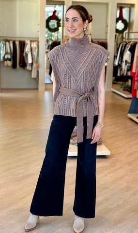 Ma233 Marie Oliver Mocha Pullover
