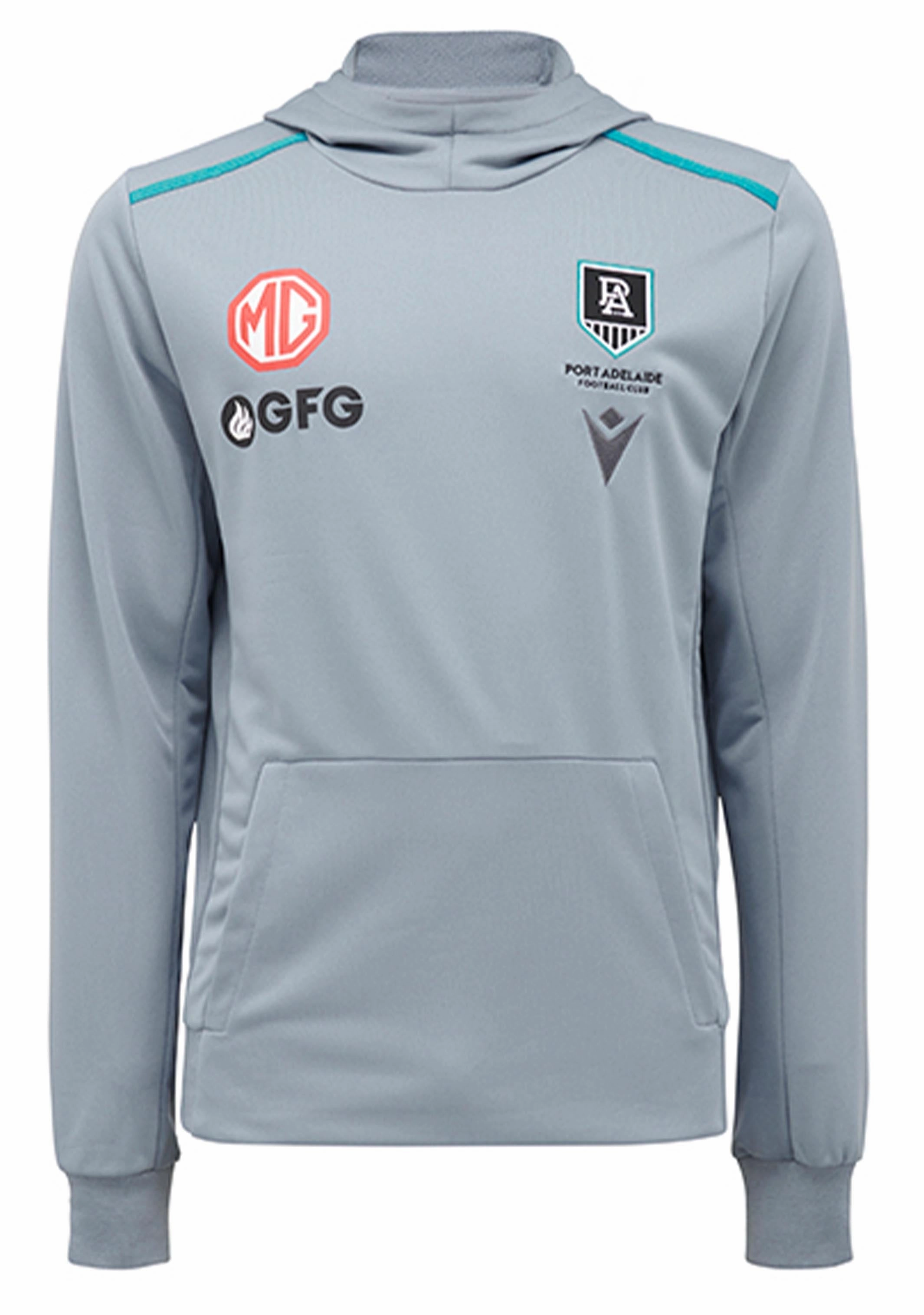 Macron Port Adelaide Youth M21 Travel SweatShirt <br> 58542843