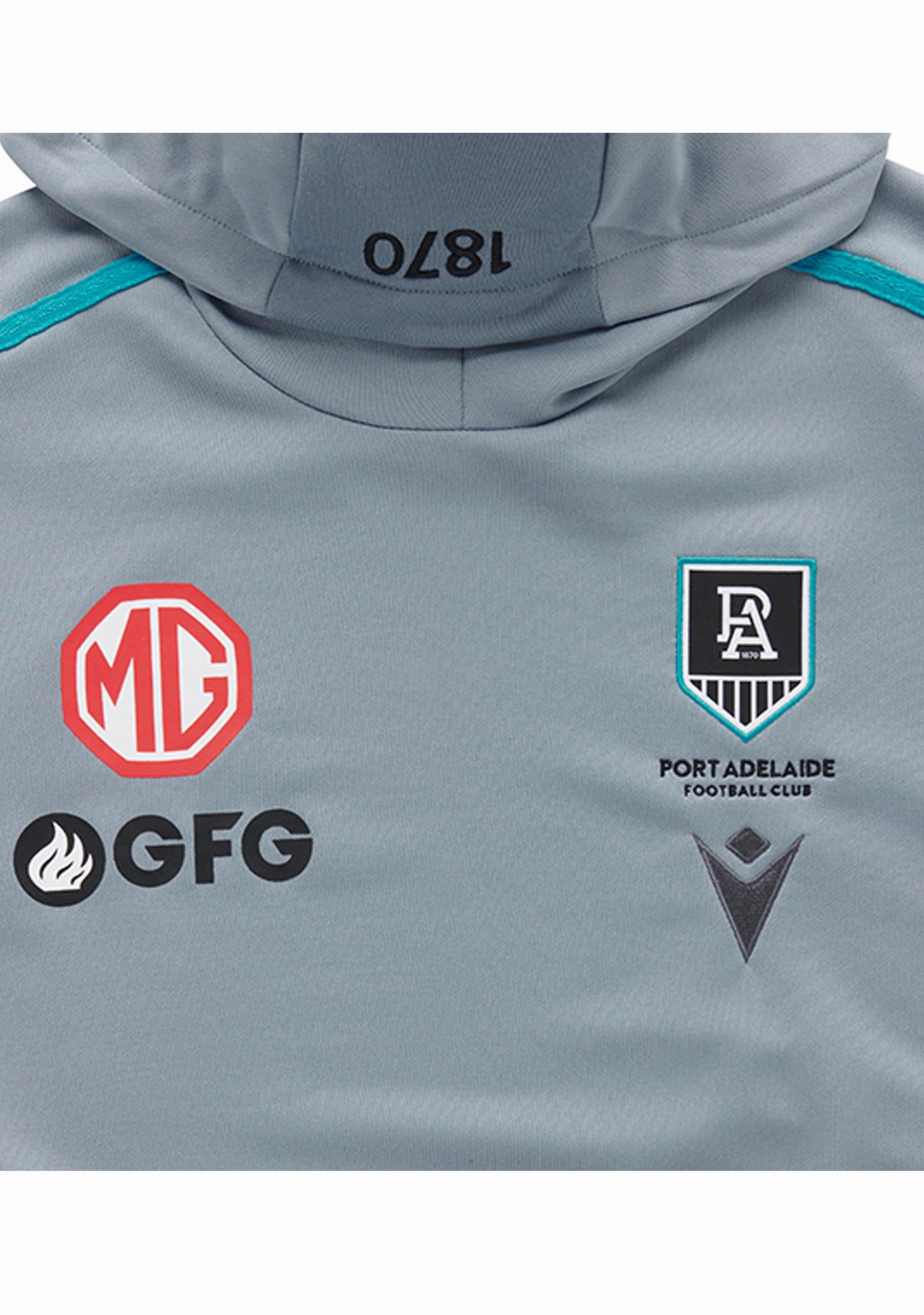 Macron Port Adelaide Youth M21 Travel SweatShirt <br> 58542843