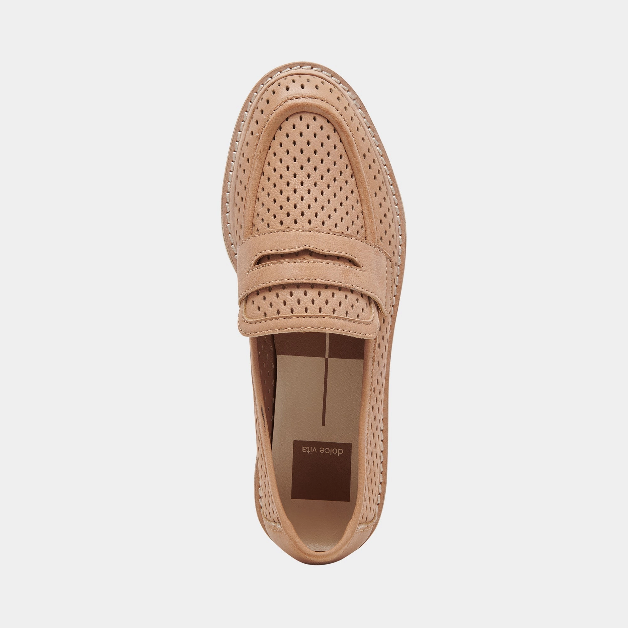 MALILA LOAFERS TOFFEE NUBUCK - re:vita