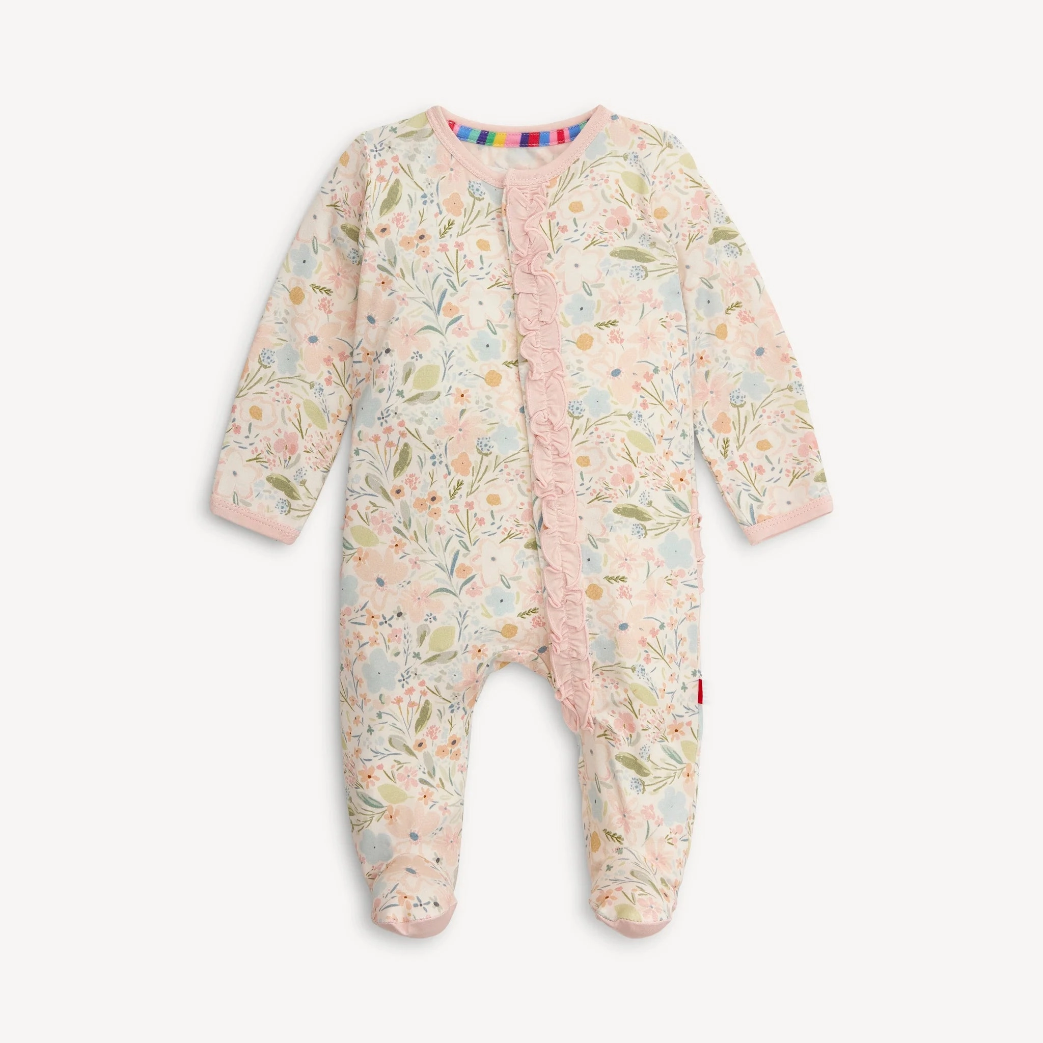 Modal Magnetic Footie With Ruffle - Charlotte