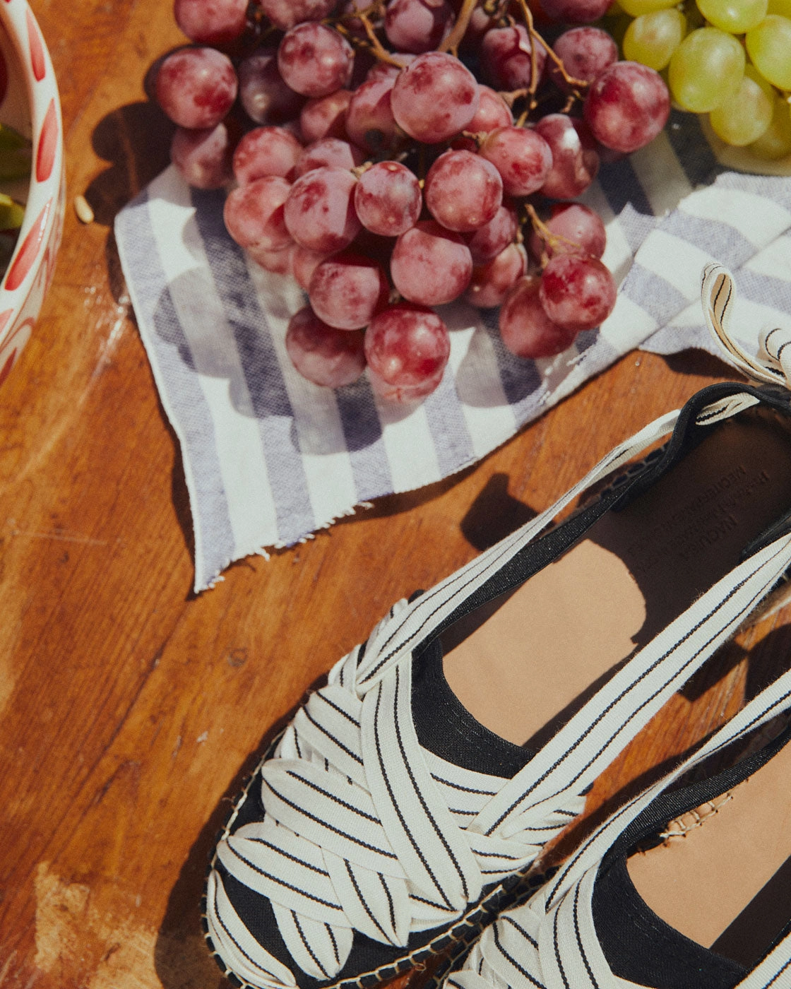 Naguisa Sukha Crudo Black Espadrille