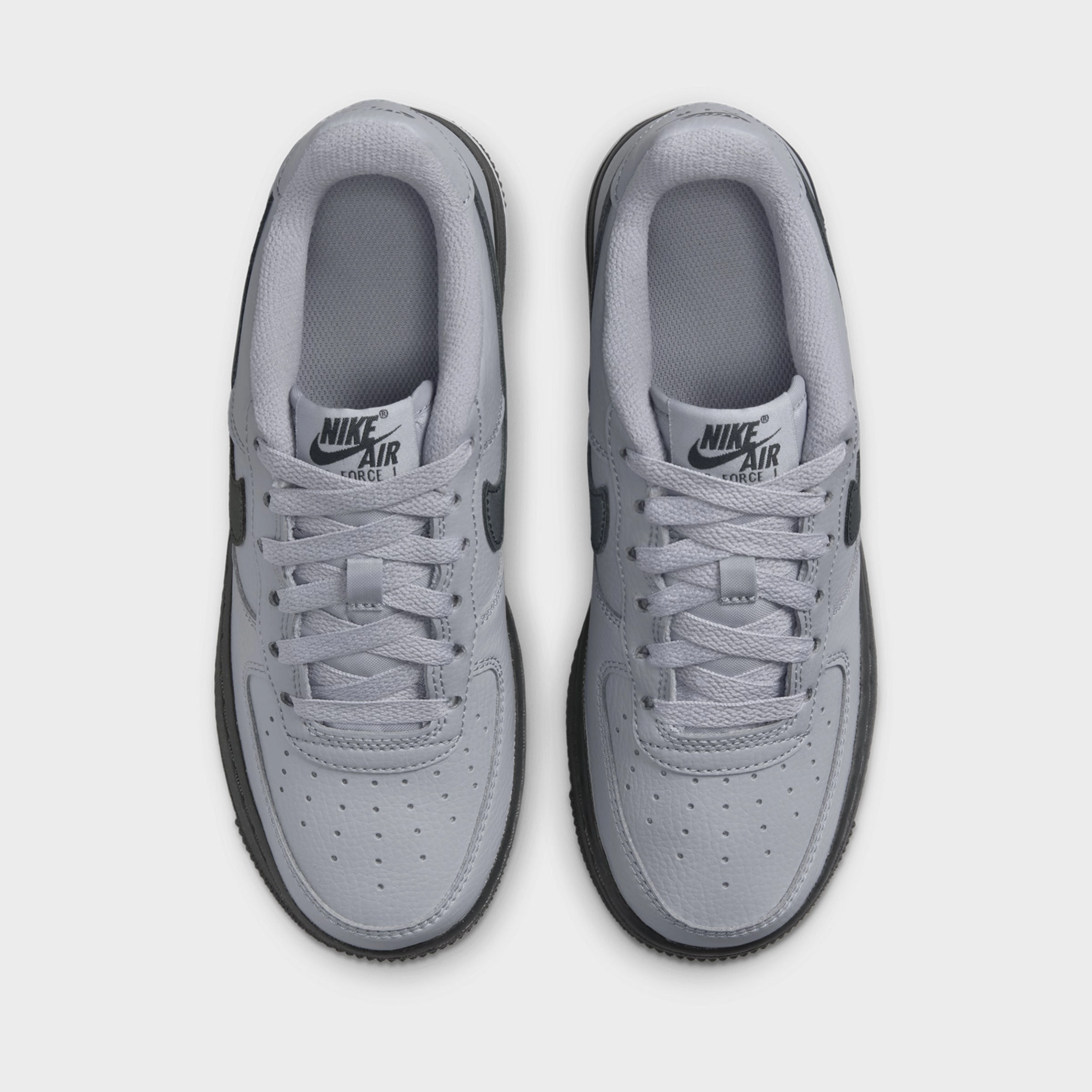 Nike Air Force 1 GS Wolf Grey / Dark Smoke Grey