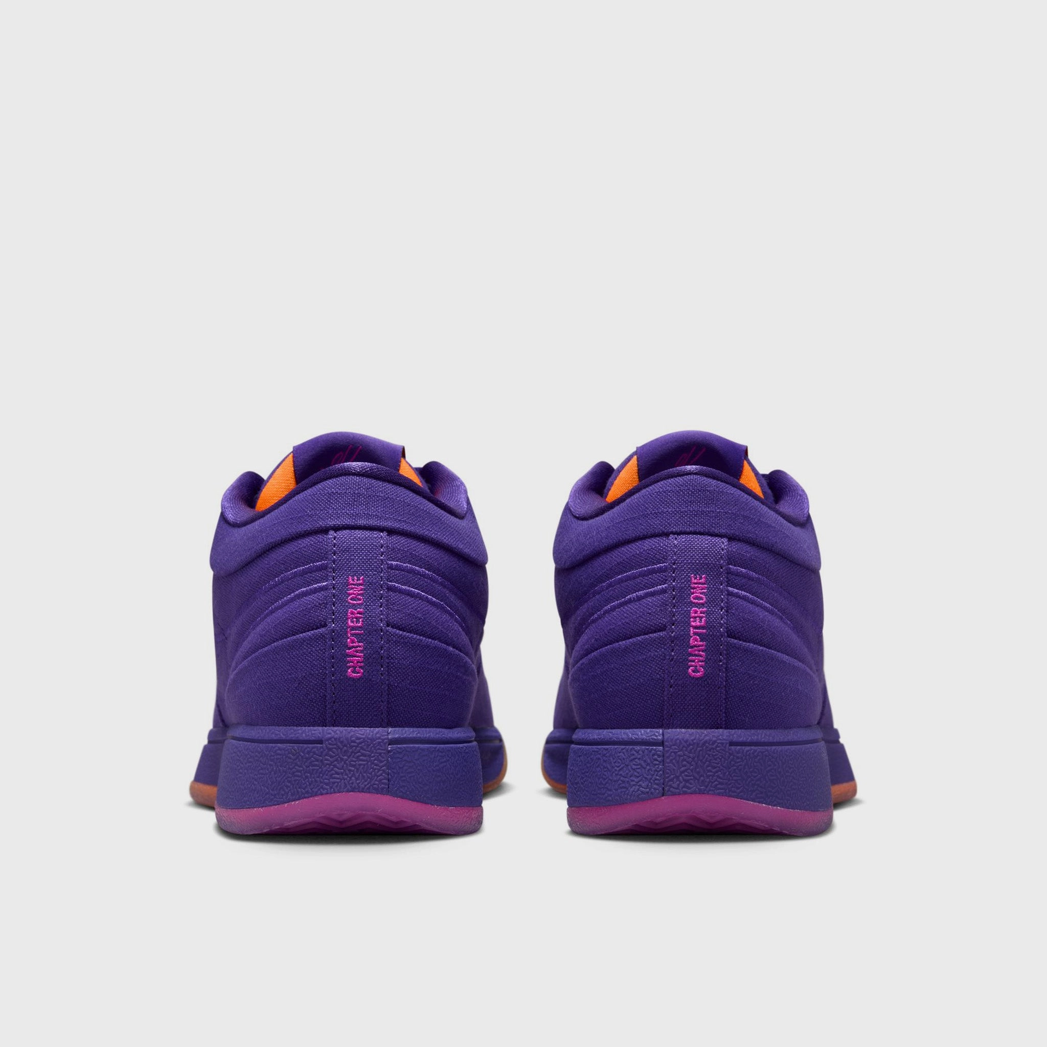 Nike Book 1 Court Purple / Total Orange - Taupe Grey