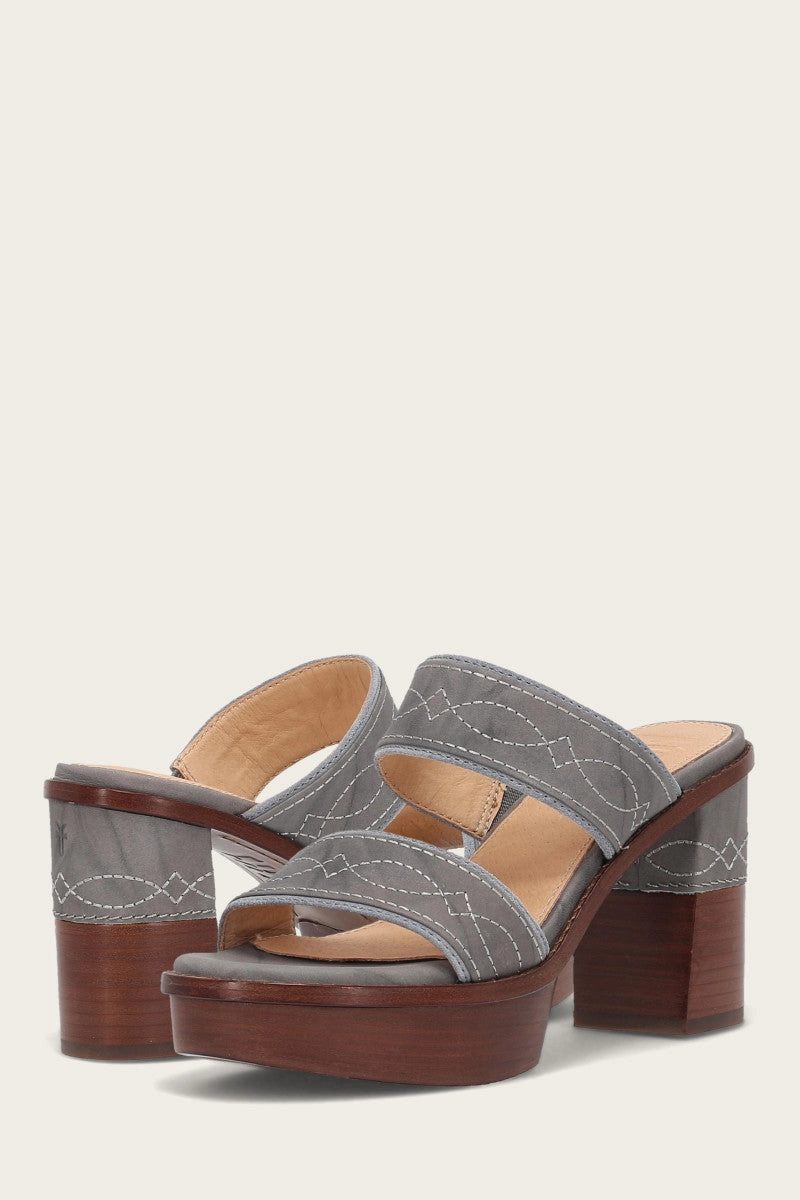 Pipa Woodstock 2 Band Platform Sandal