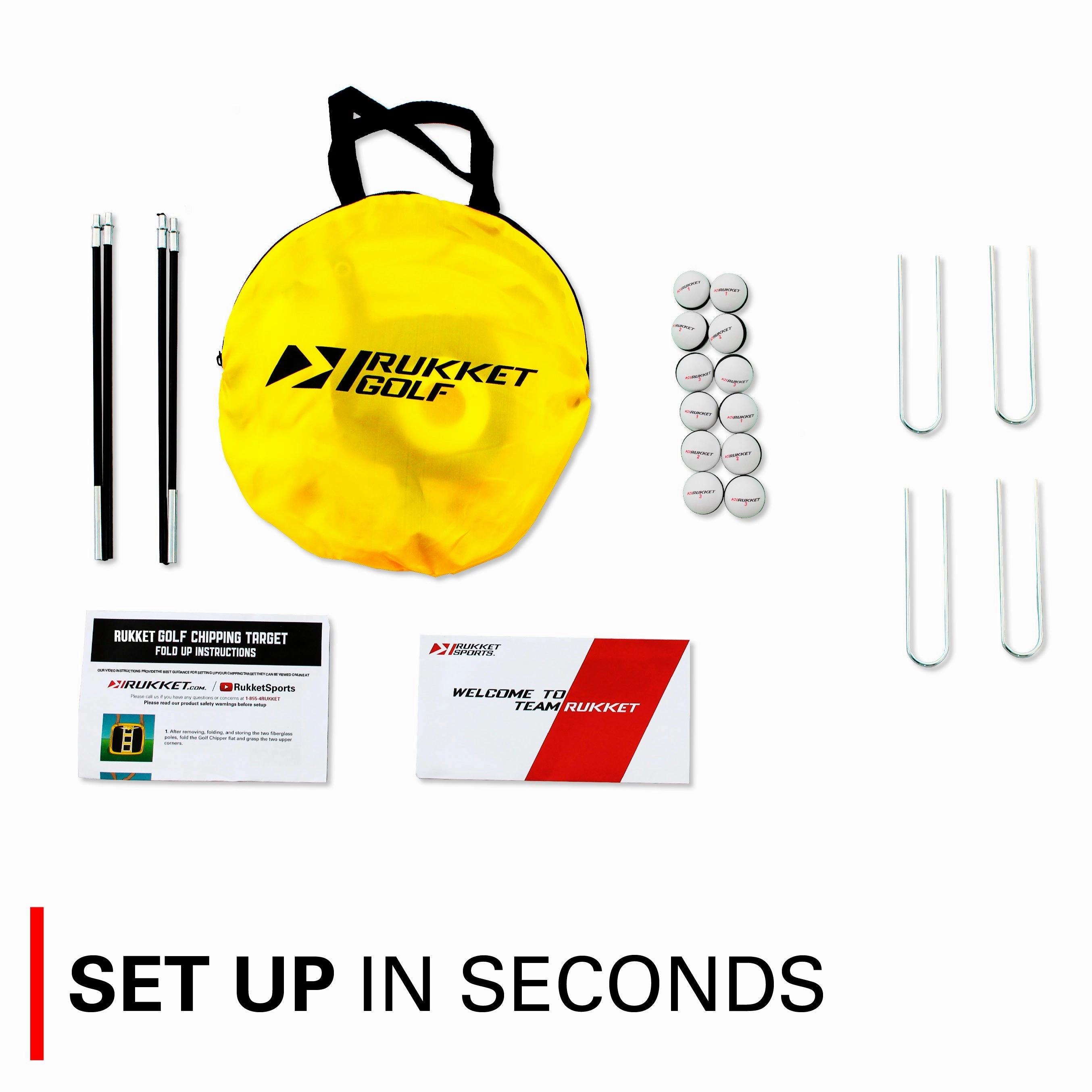 Pop-Up Golf Pitching & Chipping Target