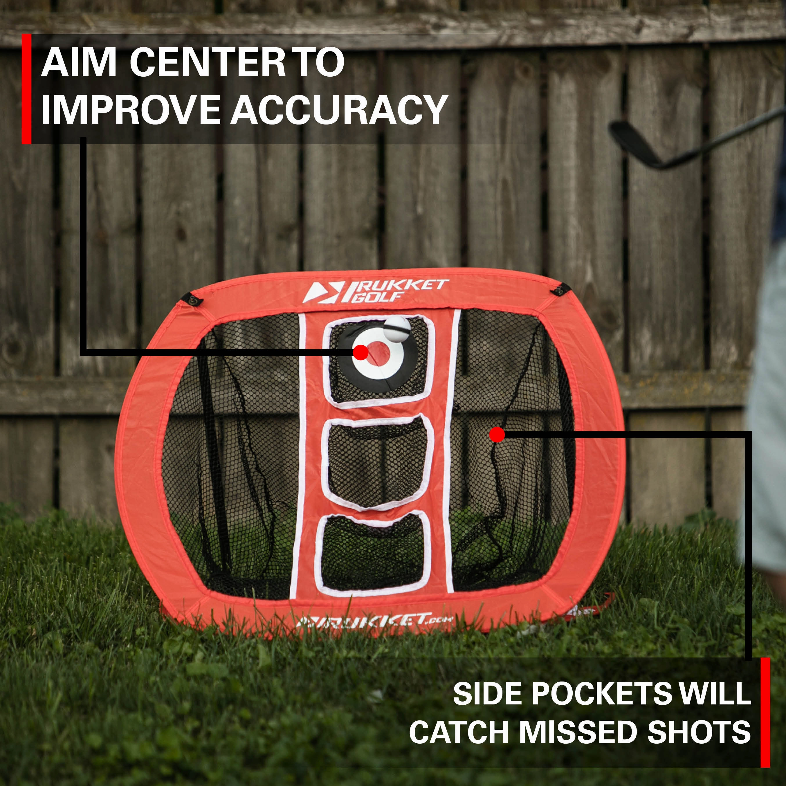 Pop-Up Golf Pitching & Chipping Target