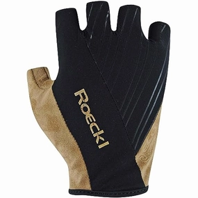 Roeckl Sports Fahrradhandschuh ISONE. High Performance Unisex Fingerhandschuh. Schwarz 8.5