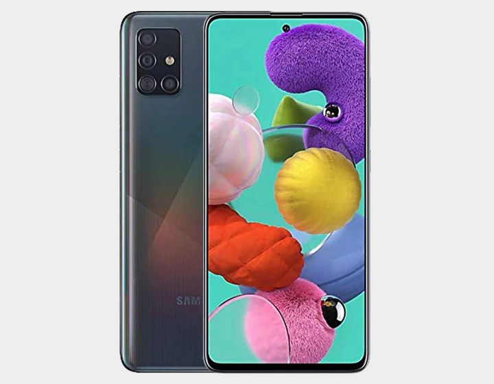 Samsung Galaxy A51 (SM-A515F/DS) Dual SIM 128GB,4GB RAM GSM Unlocked - Prism Crush Black