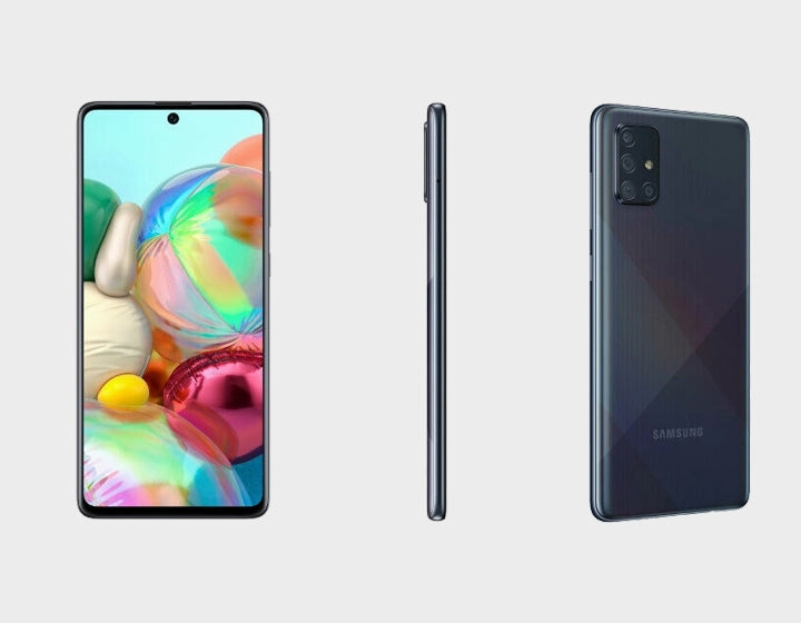 Samsung Galaxy A51 (SM-A515F/DS) Dual SIM 128GB,4GB RAM GSM Unlocked - Prism Crush Black