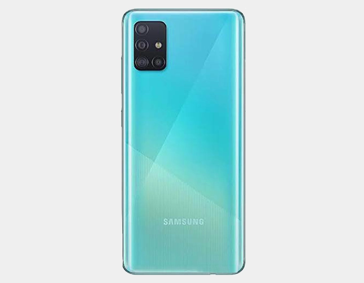 Samsung Galaxy A51 (SM-A515F/DS) Dual SIM 128GB,4GB RAM GSM Unlocked - Prism Crush Blue