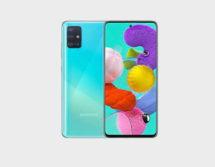 Samsung Galaxy A51 (SM-A515F/DS) Dual SIM 128GB,6GB RAM - Prism Crush Blue