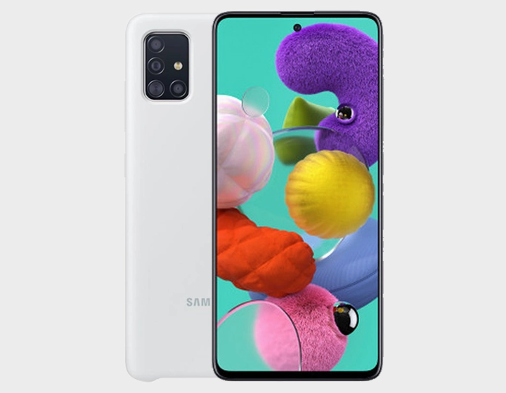 Samsung Galaxy A51 (SM-A515F/DS) Dual SIM 128GB,6GB RAM - Prism Crush White