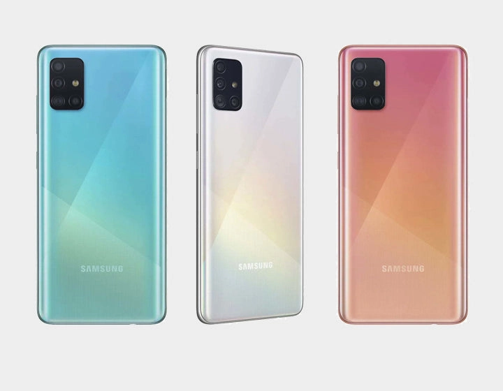 Samsung Galaxy A51 (SM-A515F/DS) Dual SIM 128GB,6GB RAM - Prism Crush White